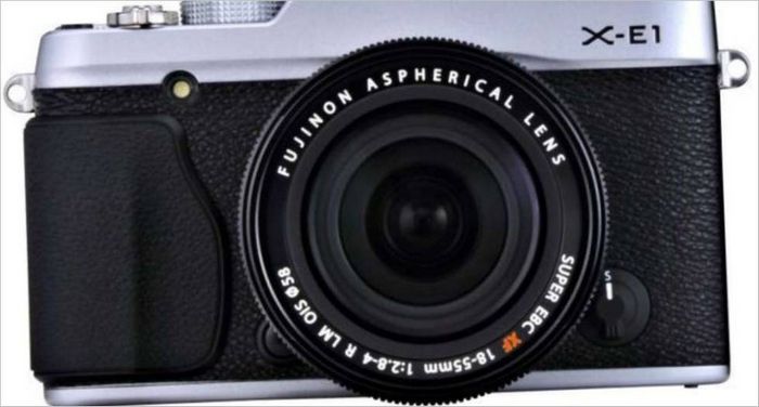 Kompaktni fotoaparat z izmenljivimi objektivi FUJIFILM X-E1