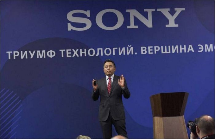 Abe Takashi, generalni direktor družbe Sony Electronics za Rusijo in CIS