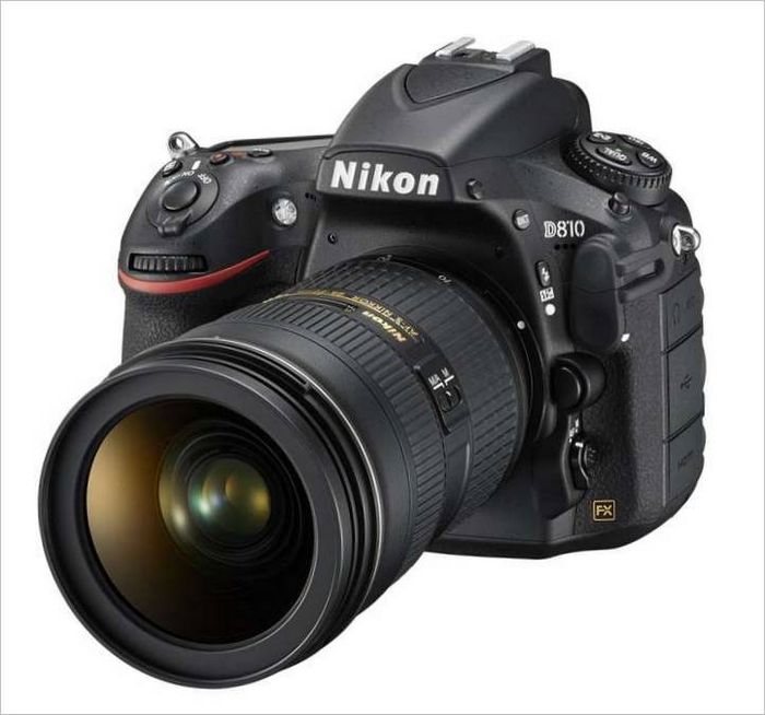 Nikon D810 SLR fotoaparat