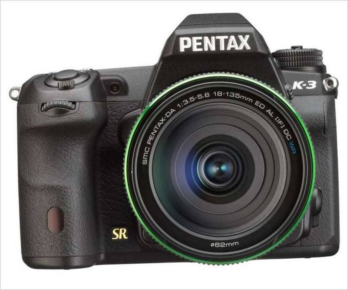 SLR fotoaparat PENTAX K-3 - Videz