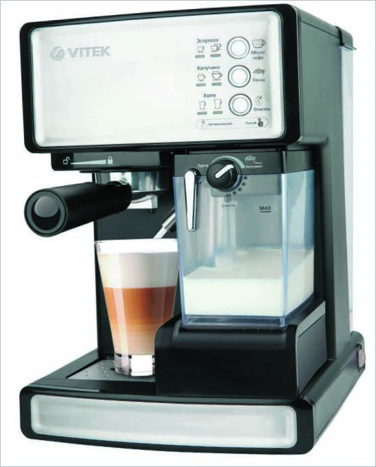 Vitek VT-1514 BK Vitek_VT-1514_BK espresso aparat za kavo