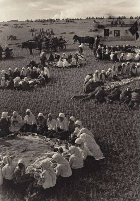 Kosilo na polju. 1934