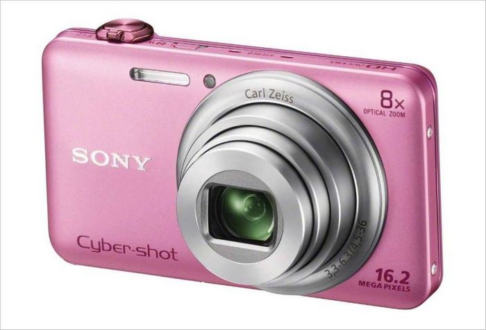 Kompaktni fotoaparat Sony WX60 roza