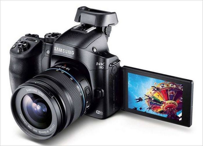 Samsung NX30 SLR fotoaparat - fotografiranje