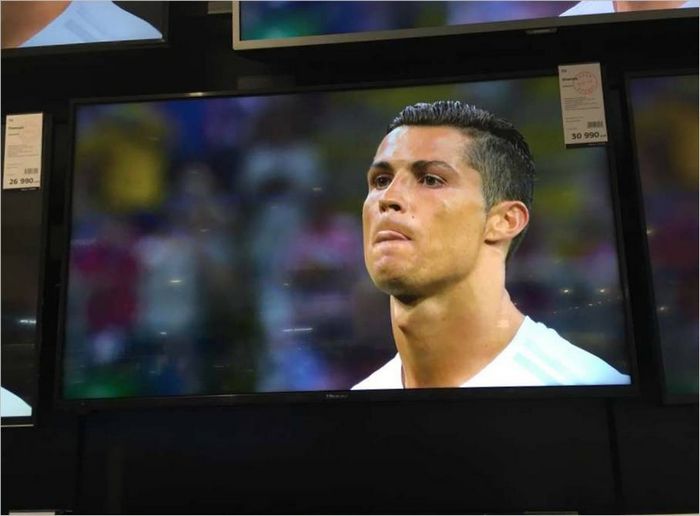 ronaldo na televiziji