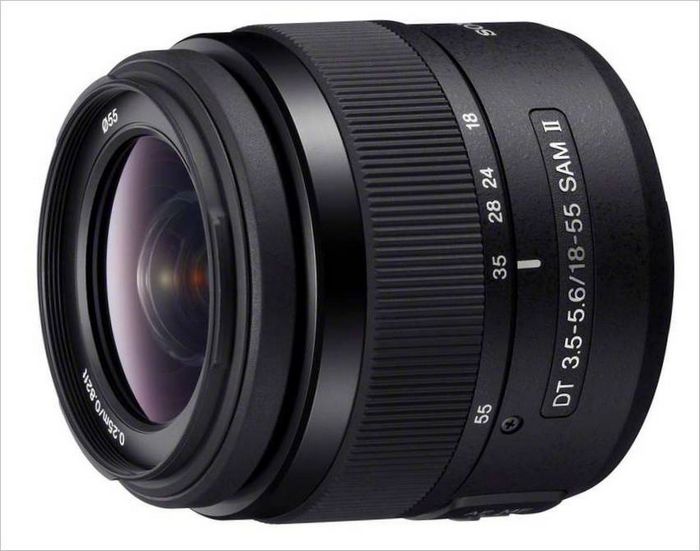 Objektiv z zoomom DT 18-55 mm F3,5-5,6 SAM II